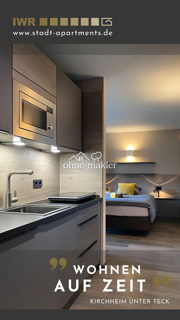                                                               IWR stadt-apartments - WOHNEN AUF ZEIT IN KIRCHHEIM UNTER TECK - frei ab 01.05.&hellip;                                                       in Kirchheim (Würzburg)