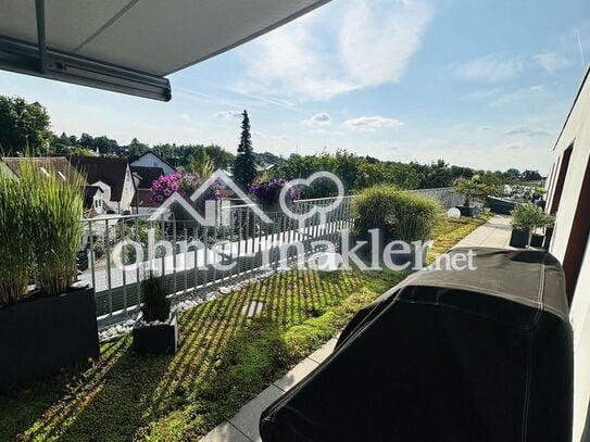 Möblierte hochwertige Penthouse-Wohnung mit atemberaubendem Alpenblick & großzügigem Südbalkon