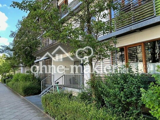 Einmalig in Hannover: Apartment in Niedrigenergiehaussiedlung auf Parkgrundstück