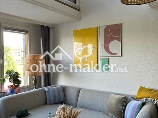 Attraktive 2-Zimmer-Maisonette mit Balkon und EBK in Hannover-Linden