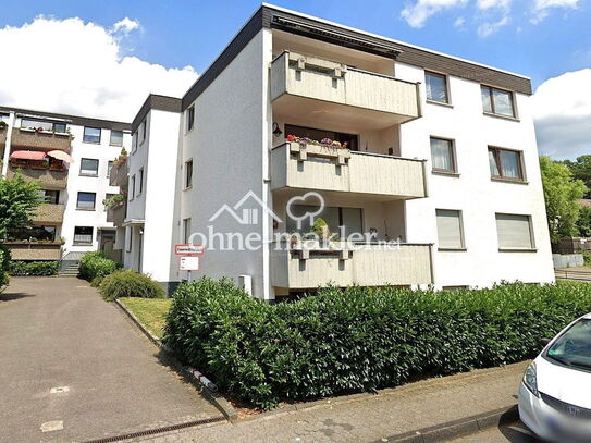 Helles 1-Zimmer-Apartment mit Balkon in ruhiger Lage in Waldnähe in Bergisch Gladbach, Refrath