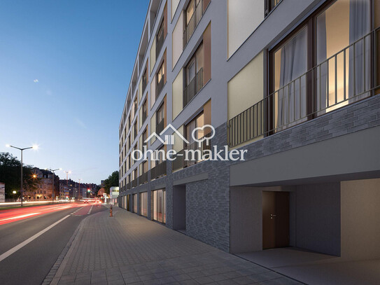 Neugebaute und stillvolle Wohnung mit Küche in bevorzugte Lage von Nürnberg