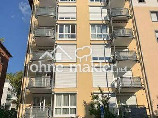 2 Zi.-Whg., renoviert, sonniger Westbalkon, Garagenstellplatz, St. Johannis