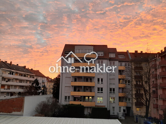 Provisionsfreie, helle 3-Zimmer-Wohnung, Balkon, begehrte Lage