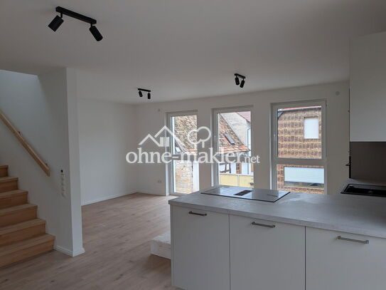 Schöne 3ZKB Maisonette Wohnung in Haßloch mit Küche + Privatparkplatz