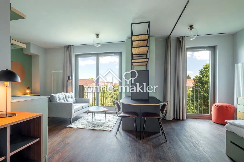 Stilvolle 1-Zimmer-Wohnung mit Balkon zur unbefristeten Miete im RIX Neukölln - Foto 1