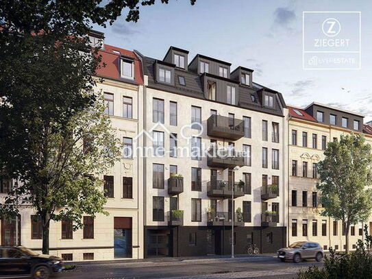 Direkt vom Eigentümer - Hochwertige Neubauwohnung mit Balkom im Herzen von Leipzig