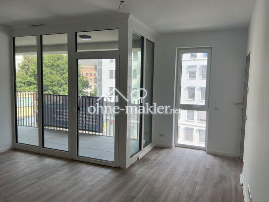 2-Raum Wohnung 49,2 m² mit Loggia / Neubau / Getreidemarkt