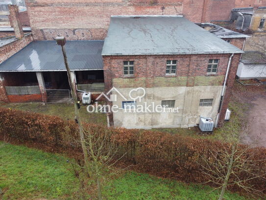 Wohn & Gewerbegebäude, Lager, Office, Sanierungsobjekt mit Grundstück in Dessau Nord