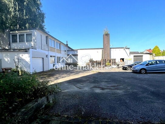 Baugrundstück mit Gewerbehalle in zentraler Lage von Essen