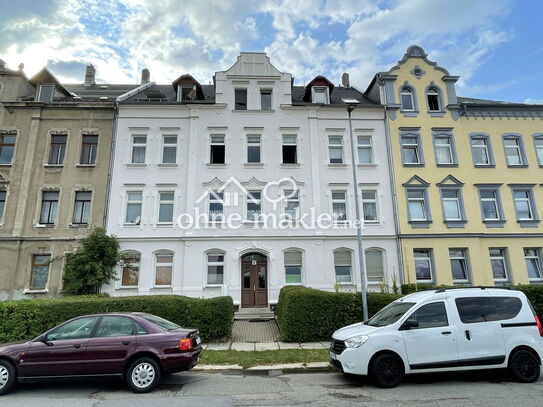 vollvermietetes Mehrfamilienhaus mit Balkonen und großem Garten