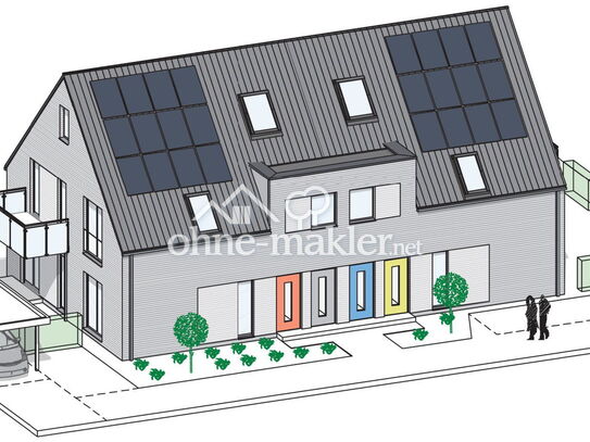 Neubau 2,5-Zimmer Wohnung mit Terrasse, Garten und Stellplatz