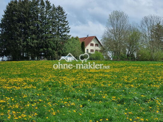 Absolute Alleinlage Perle Bauernhaus mit Herz Erholungsoase Weitblick 2 Wohnungen + Nebengebäuden