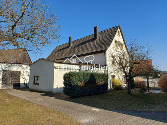 Mehrfamilienhaus mit großem Potenzial in Kleinsendelbach