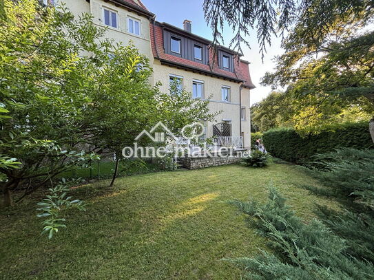 Schöne 3-Zimmer Erdgeschoss Wohnung mit Terrasse und Garten