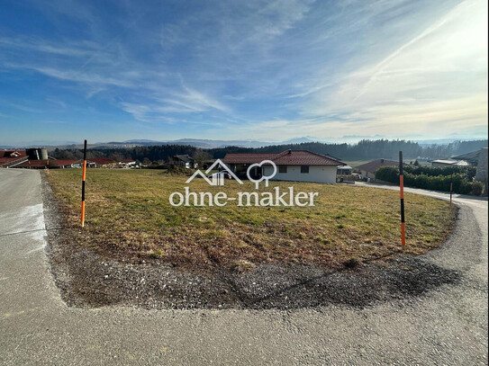 Traumgrundstück mit Gebirgspanoramablick in Wendling – Idyllische Ruhe und Naturparadies