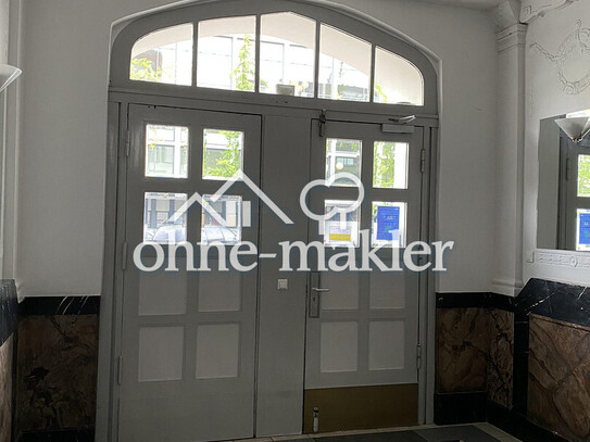 Top sanierte 2-Zimmer Altbauwohnung ohne Provision und sofort zu beziehen