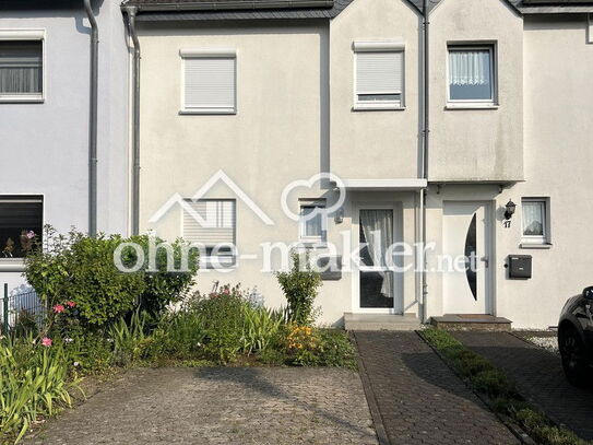 Reihenmittelhaus mit Garten, Stellplatz und Garage