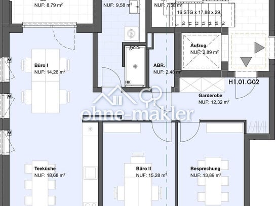 Büroräume in Bischofsheim -Neubau-