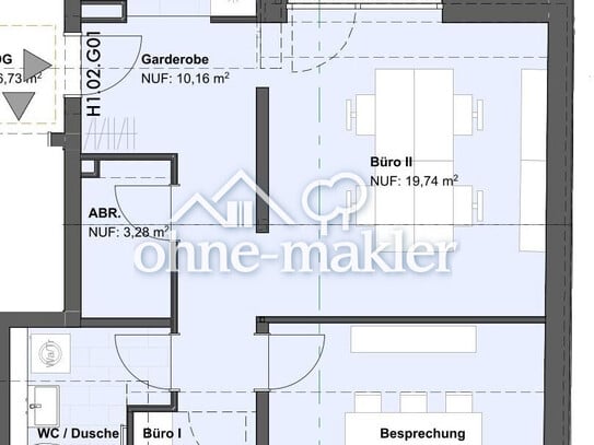 Büroräume in Bischofsheim -Neubau-