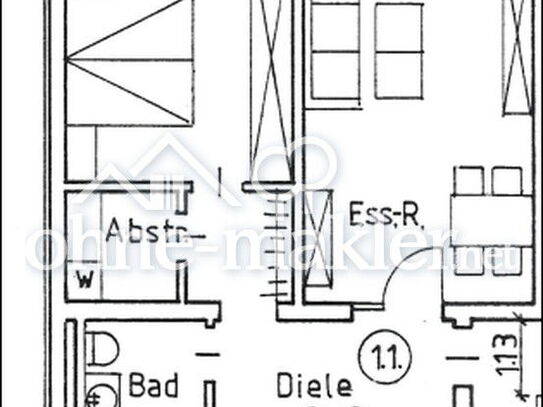 Gemütliche 3-Zimmer Wohnung mit Balkon