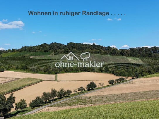 Projekt: Weinbergblick: Moderne Doppelhaushälfte in exklusiver RAND-LAGE, Haus inklusive Grundstück