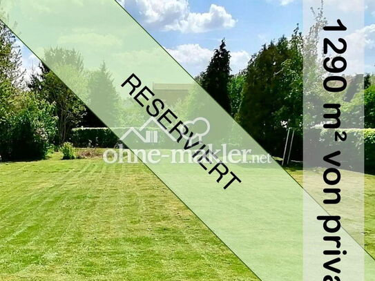 *RESERVIERT!* Baugrungstück 1290m² Weimar Legefeld von PRIVAT