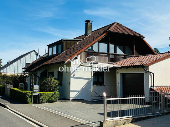 Charmantes Einfamilienhaus mit Einliegerwohnung in ruhiger Südlage von Reichenberg