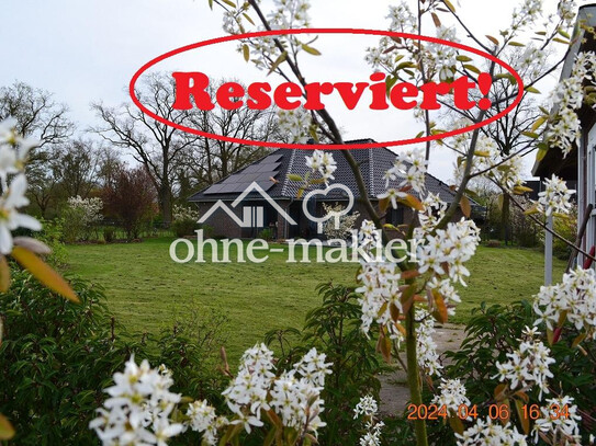 RESERVIERT! Winkel-Walmdach-Bungalow (2018) in Martfeld-OT