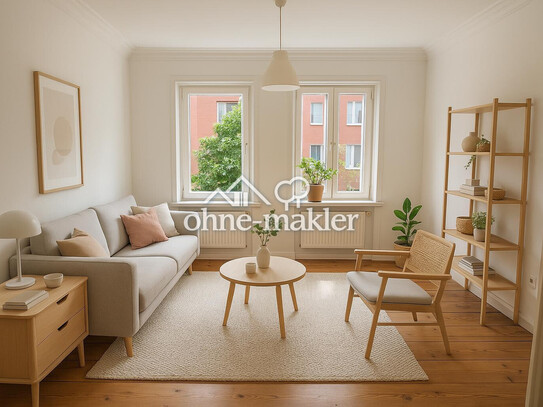 Geschmackvolle 2,5-Zimmer-Altbau-Wohnung in Hamburg Altona-Altstadt
