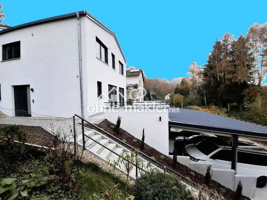 Wohnen im 2-Fam.-Haus mit großer Terrasse, A+, Neubau, Carport, provisionsfrei