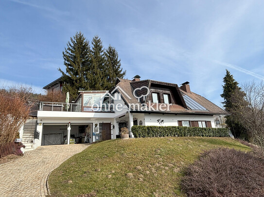 Exklusive Luxusvilla in sonniger Lage mit Blick auf Wörthersee