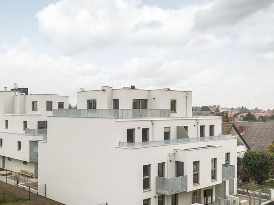 Moderne 4-Zimmer-Wohnung mit Terrasse in Essling – Erstbezug in ökologischer Neubauanlage