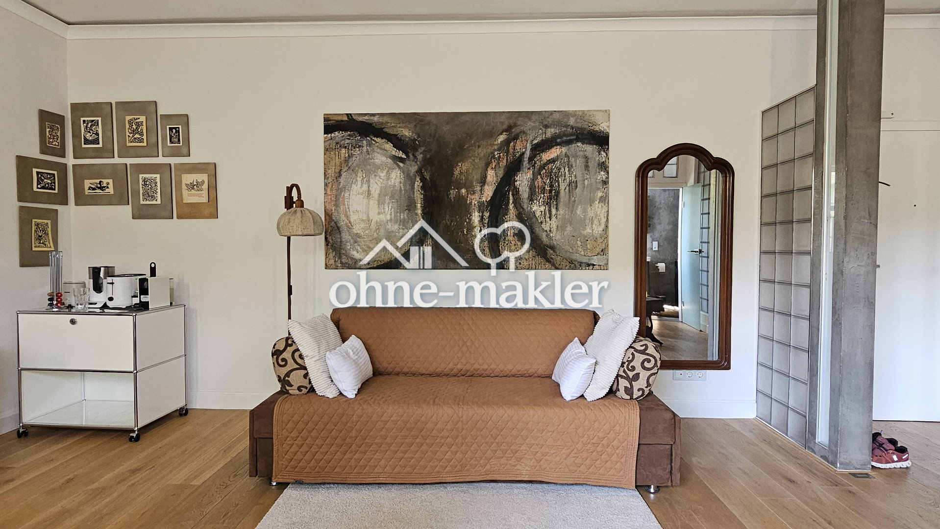 Modernes, exquisit möbliertes Studio Apartment für 2 Jahre befristet - Photo 1