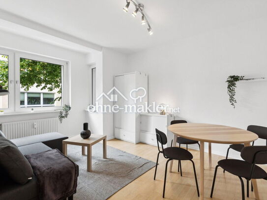 Modernes und zentrales 3 Zimmer Apartment nähe Gemarkenplatz (möbliert)