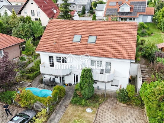 *OHNE PROVISION*Exklusives MFH inkl. 300m² Wohnfl., 5xStellplätze, 2xTerrasse, 2xBalkon, Garten, uvm