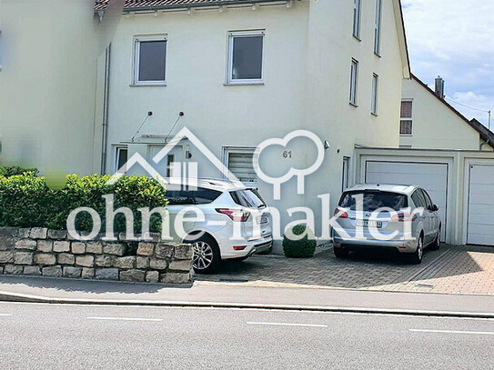 Wunderschöne DHH mit tollem Garten in zentraler Lage mitten in Schönaich