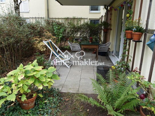 2-Zimmer-Gartenwohnung in grüner, ruhiger Lage im Glockenbachviertel, ** Reserviert **