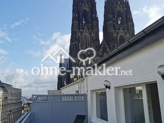 Penthaus direkt vor dem Kölner Dom