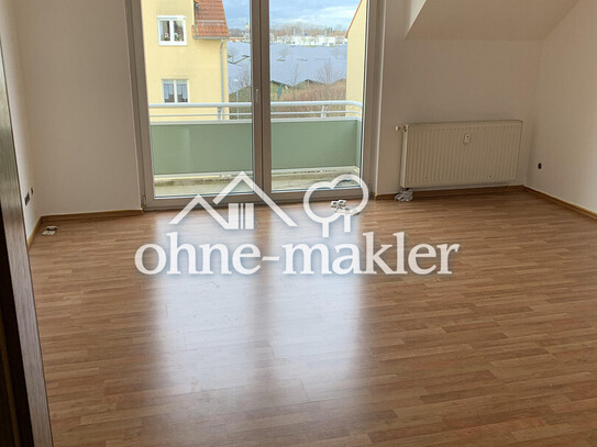 Leipzig-Althen: 4 RW, Maisonette, Küche, Balkon, TG, ruhige Lage, DG