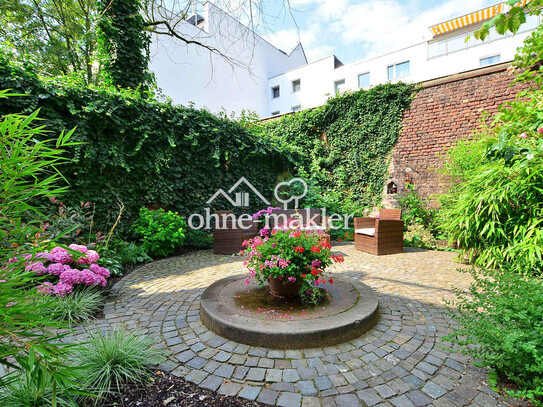 1,5-Zimmer Apartment mit Gartenterrasse in schöner, ruhiger Lage Deutz