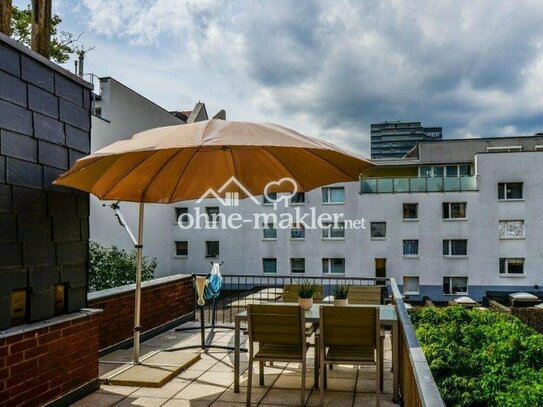 Deutz, 2,5-Zimmer mit großer Dachterrasse...Furnished Apartment Cologne-Deutz