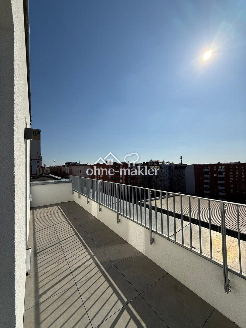 Mini Penthouse // Studio Wohnung mit Dachterrasse - Foto 1