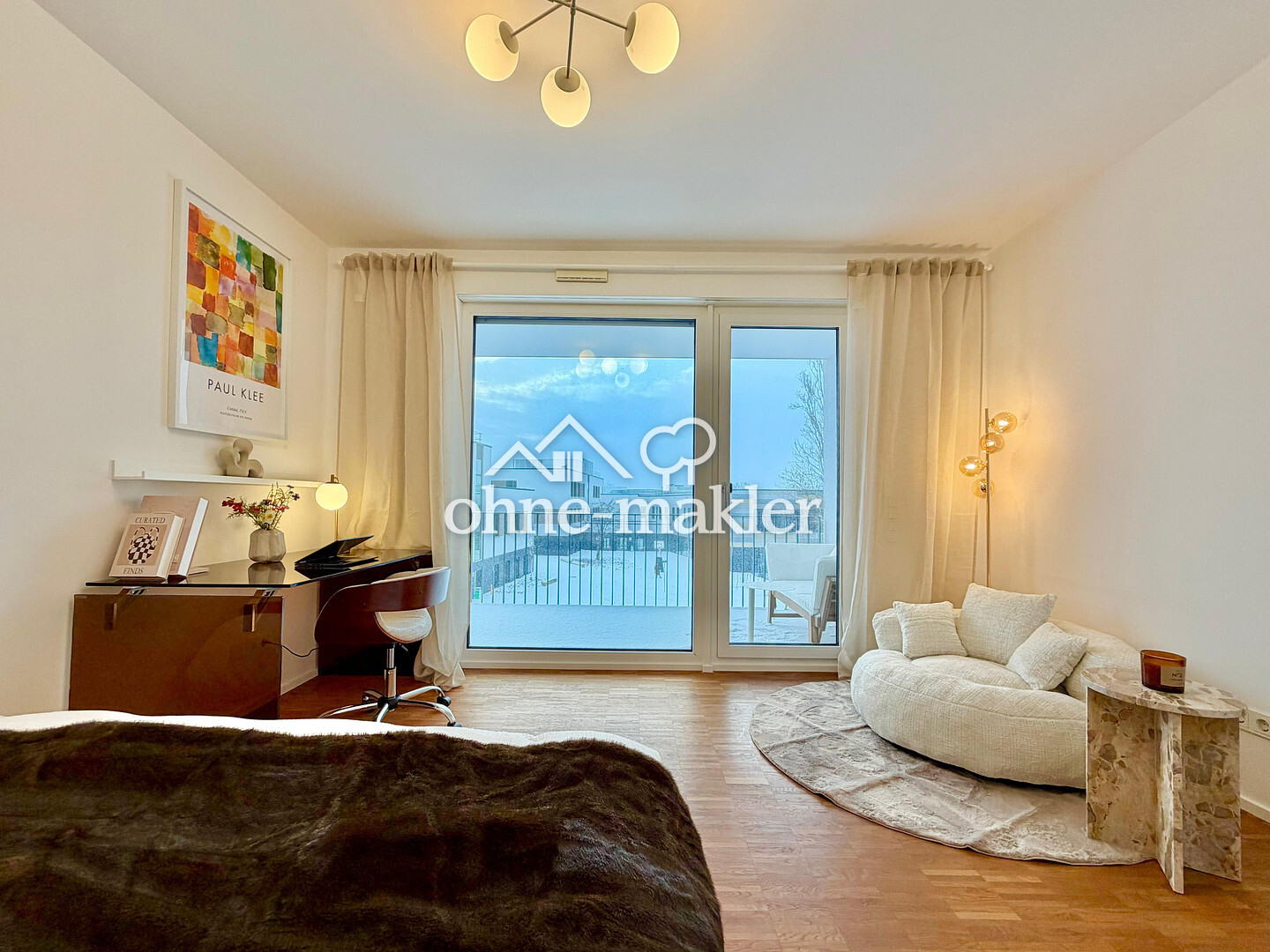 All-Inclusive-Miete: Vollmöbliertes WG-Zimmer mit exklusivem Balkon & Aufzug in Neubau-Siedlung!