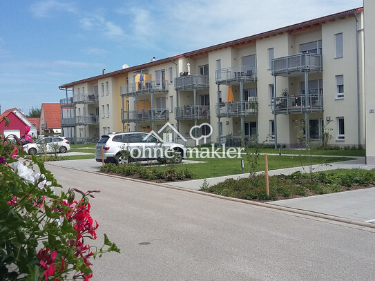 Wohnen wo andere Urlaub machen - Attraktive 1-Zimmer-Wohnung mit Balkon und EBK in Muhr am See