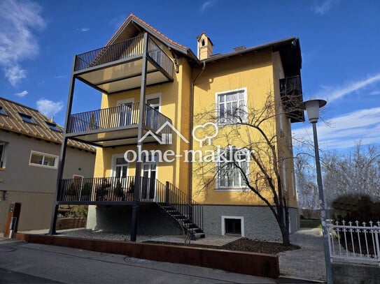 Dachgeschoss-/Penthouse-Traum in historischer Villa, 3Zi, ca. 100m2, Bestlage Traunsteins