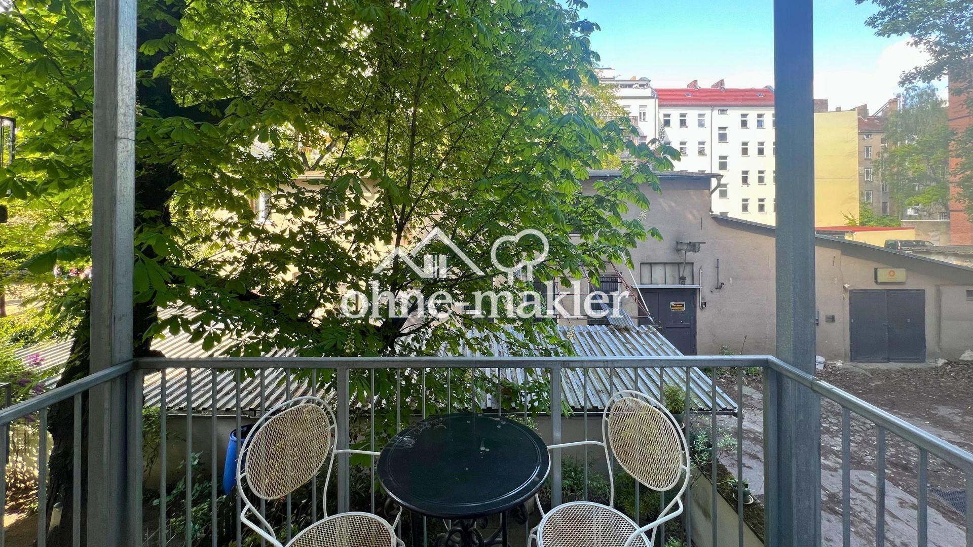 Helle möblierte 1-Zimmer-Wohnung mit Balkon im Herzen von Friedrichshain - Photo 1