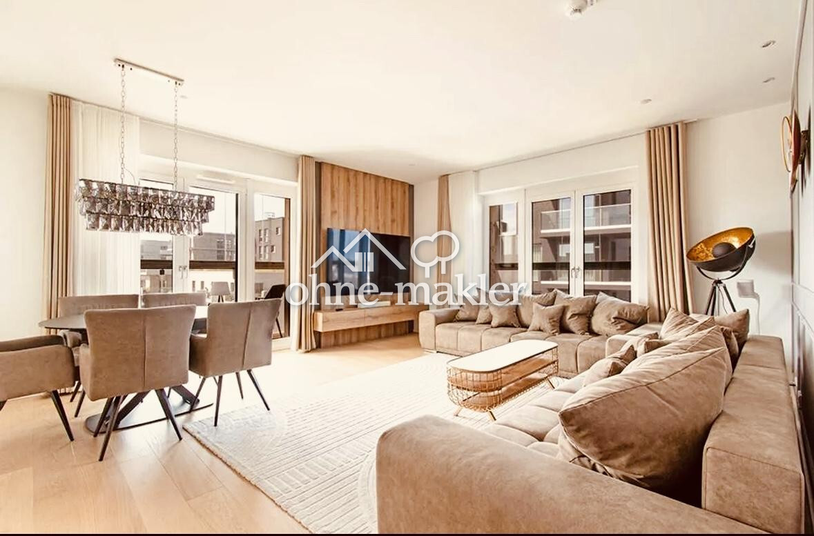 HafenCity, 4 Zimmer, 127 m², Elb- & Elbphilharmonie-Blick