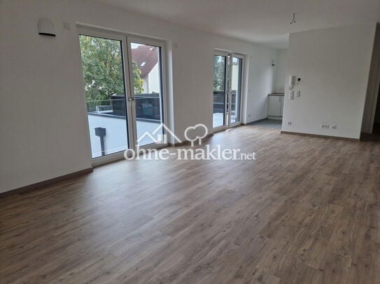 Erstbezug 2-Zi.-Wohnung, große Süd-Dachterrasse, Effizienzklasse A+, KfW 55, provisionsfrei