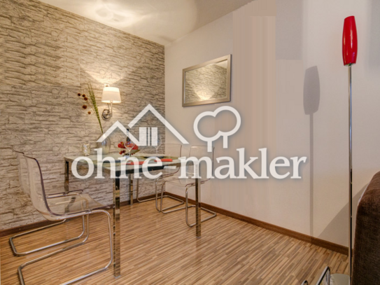 Cosy furnished 2-room apartment, directly by the Olympia Park and Olympia Shopping Center